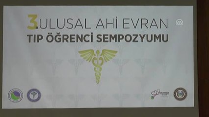 Geleceğin "Ahi Hekimleri" Ulusal Tıp Kongresinde Buluştu