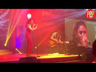 Sarah Geronimo performs acoustic version of "Ikot-Ikot"