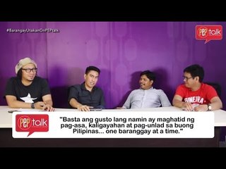 Barangay Utakan on PEP TALK. On how they know if their show is going to be axed