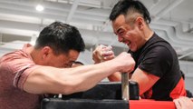 Chinese arm-wrestling yanks hard for recognition