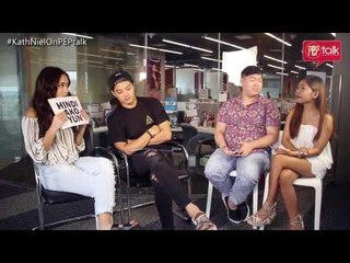PEP TALK Challenge. Kathryn Bernardo on "pasaway girls" who pursue Daniel: "Ang sarap pitikin!"