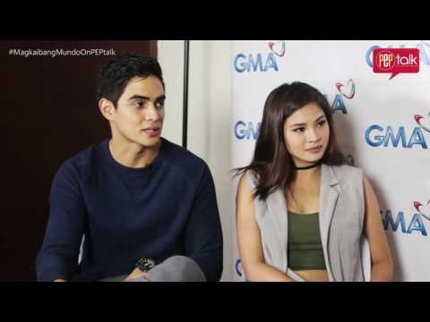 PEP TALK. Juancho Trivino's PEP List awardee classmate