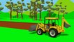#Excavators, Mini Excavators and Trucks in ACTION | set of animations for children | Bajki Koparki