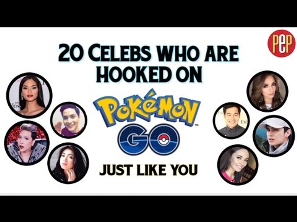 20 Celebs Who Are Hooked on Pokemon Go Just Like You