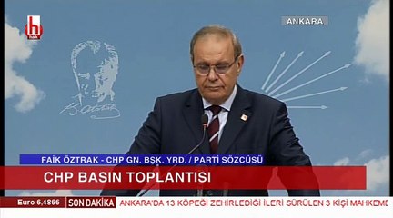 Faik Öztrak: Bende o medya patronlarına soruyorum siz bu lafları hangi televizyondan dinlediniz?