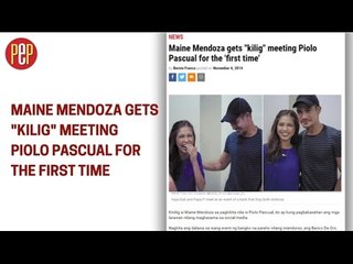 Showbiz Roundup, Nov 12. When Maine meets Piolo