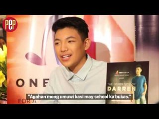 Darren Espanto on how he enjoys teenage life