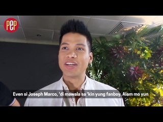 Vin Abrenica admits to being a fanboy of Joseph Marco