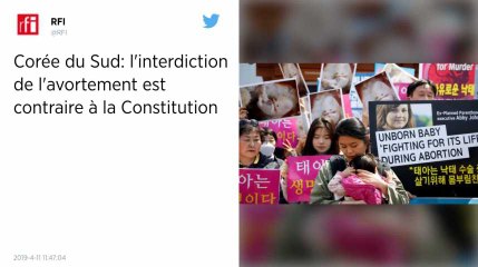 La Cour constitutionnelle de Corée du Sud invalide la loi pénalisant l’avortement