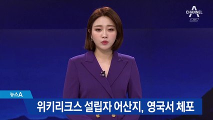 위키리크스 설립자 어산지, 영국서 체포