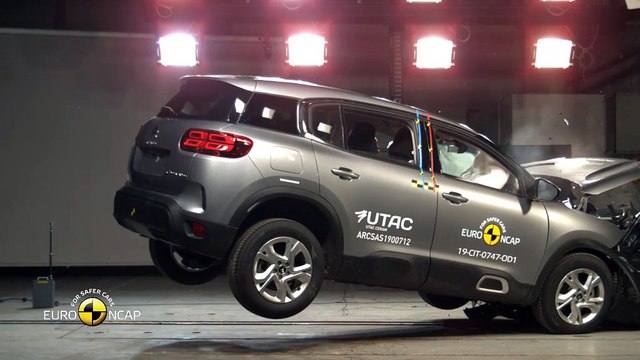 Le Citroën C5 Aircross obtient quatre étoiles aux crash-tests Euro NCAP