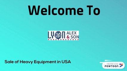 Construction Heavy Equipment Auctions Online in USA