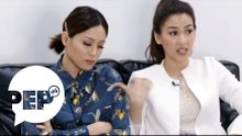 Alex Gonzaga tells interviewers: "Nasisira yung relasyon namin sa interview na 'to!!"