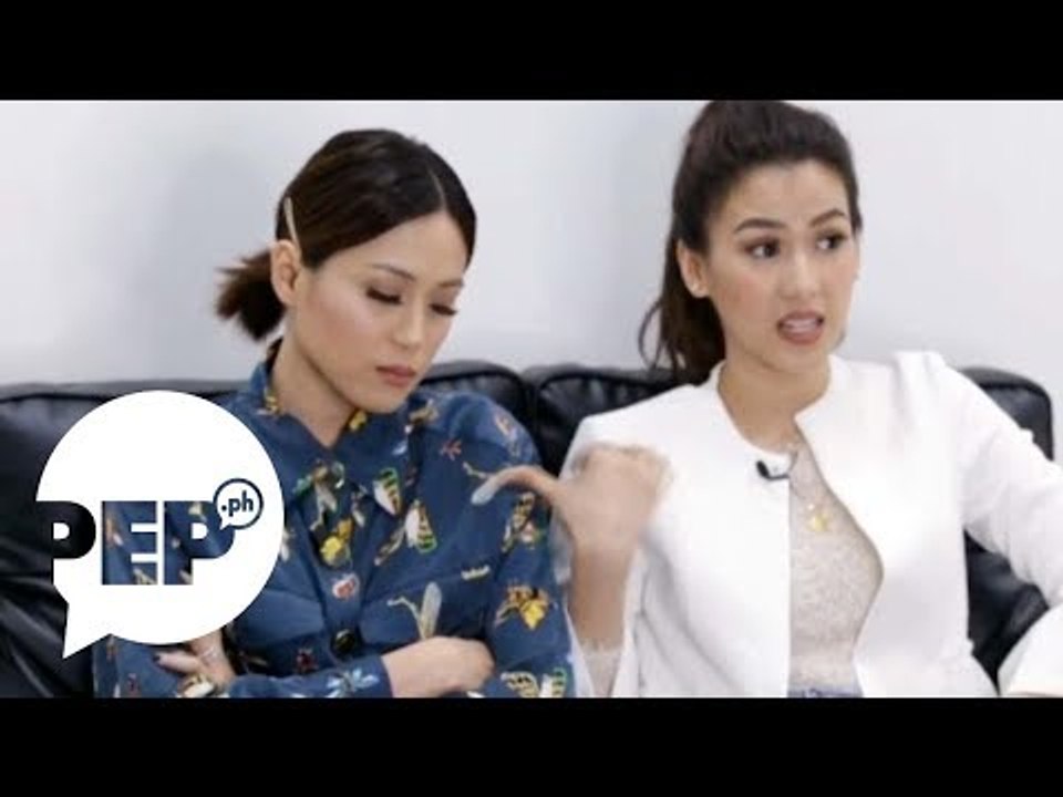 Alex Gonzaga tells interviewers: "Nasisira yung relasyon namin sa interview na 'to!!"