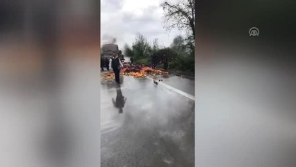 Anadolu Otoyolu'nda Zincirleme Trafik Kazası (3)