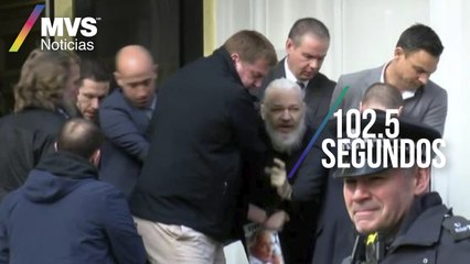 Policía británica arresta a Julian Assange