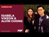 WATCH! Isabela Vinzon and 鍾瑾樺 Alvin Chong in this fun #peplive interview