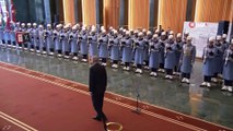Cumhurbaşkanı Erdoğan, Burkina Faso Cumhurbaşkanı Kabore’yi resmi tören ile karşıladı
