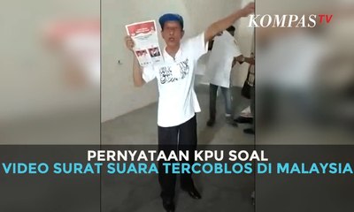 Pernyataan KPU Soal Video Surat Suara Tercoblos di Malaysia