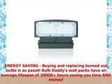 Bulb Daddy 55W LED Wall Pack 045 Adjustable Head Outdoor Dark Sky Compliant  Optically
