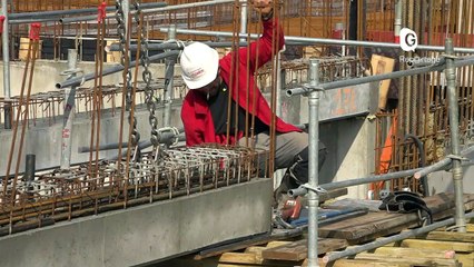 Reportage - Chantier en cours pour le futur centre hospitalier de Voiron