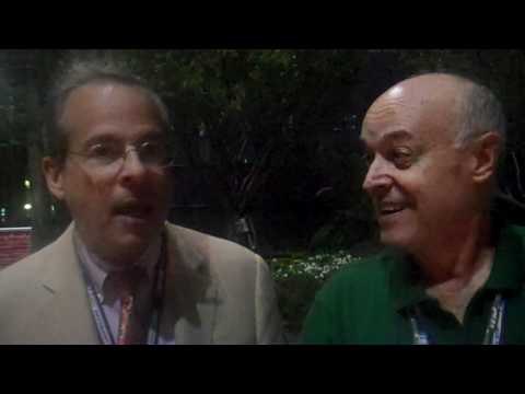 Ubaldo with Steve Flink about women SF at US Open 2010