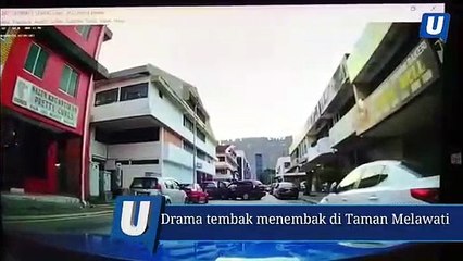 Seorang penjenayah ditembak, dua larikan diri
