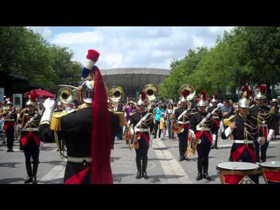 Roland Garros, banda musicale prima della finale maschile