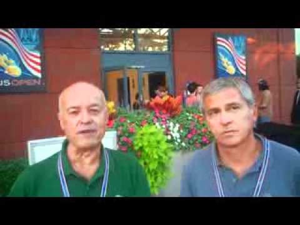 Ubaldo con Vincenzo Martucci (La Gazzetta dello Sport)