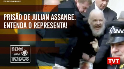  Prisão Julian Assange  - Defesa do SUS no Bom Para Todos (11.04.2019)