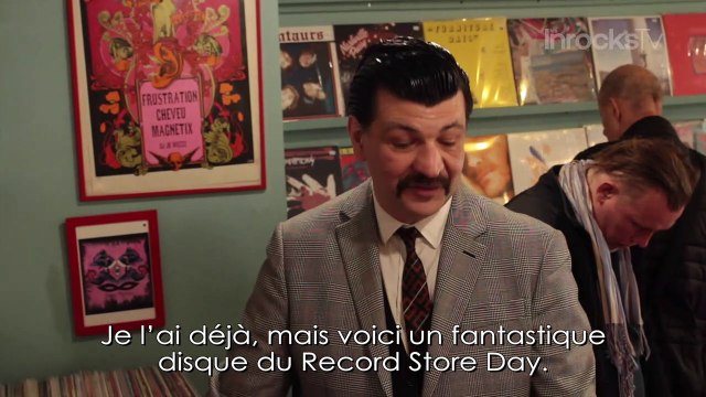 Chez le disquaire avec Arnaud Rebotini