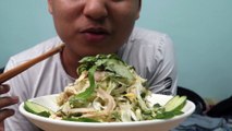 ASMR CHICKEN CABBAGE SALAD, HAVE YOU EVER TRY THIS SALAD BEFORE? WHISPERING TO YOUR EAR | STEVEN PHAN ASMR KING
