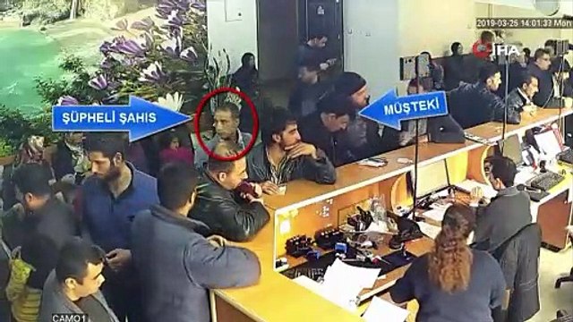 Noter faresini güvenlik kameraları yakalattı