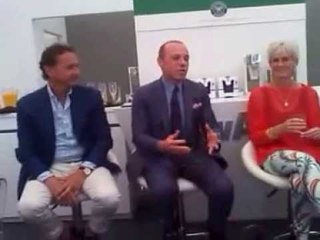 Wimbledon 2014 Lavazza's day, Judy Murray and Toni Nadal