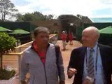 Wimbledon 2014, Ubaldo Scanagatta interviewing Toni Nadal