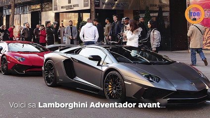 Une Instagrameuse russe fait recouvrir sa Lamborghini de 2 millions de cristaux Swarovski !