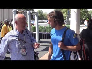 US OPEN 2014 - Ubaldo Scanagatta intervista Paolo Lorenzi