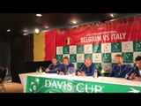 Belgium-Italy, QF Davis Cup 2017: Italy press conference