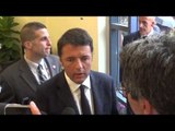 US Open 2015 - Il Premier Matteo Renzi risponde in inglese ad un reporter americano