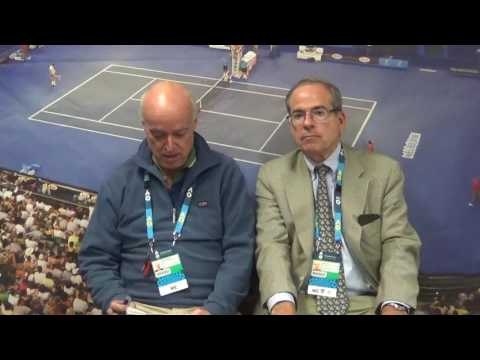 AO 2017, Day 10: Ubaldo Scanagatta and Steve Flink