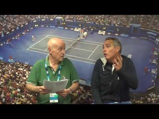 Télécharger la video: Ubaldo Scanagatta habla con Danny Miche de Federer-Nadal y de Argentina-Italia