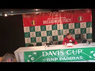 David Goffin conferenza stampa (francese) 09-04-2017