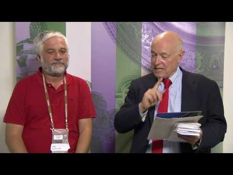 WImbledon FInale maschile - Ubaldo Scanagatta e Roberto Salerno