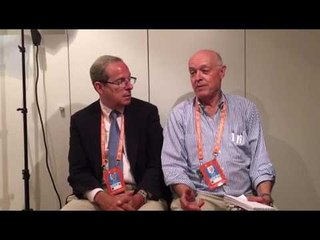 Ubaldo with Steve Flink- RG Women's Final