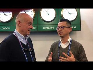 Ubaldo with Zhang Bendou about ATP Finals and Chinese tennis