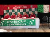 Belgium-Italy, QF Davis Cup 2017: Belgium press conference
