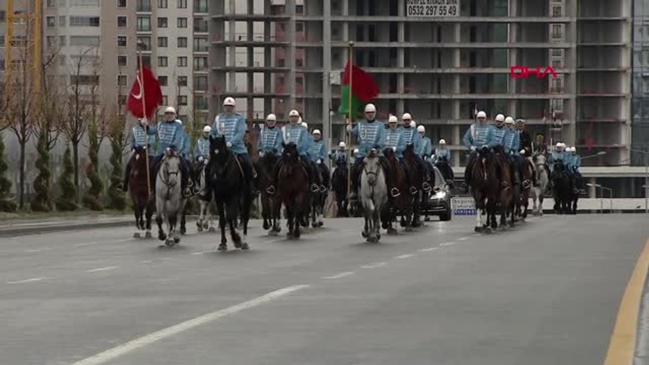 Cumhurbaşkanı Erdoğan, Burkina Faso Cumhurbaşkanı Roch Marc Cristian Kabore'yi Resmi Törenle...