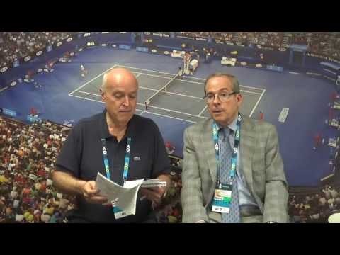 AO 2017, Day 4 - Ubaldo Scanagatta and Steve Flink