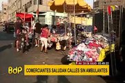 Ambulantes siguen vendiendo en los alrededores de Av. 28 de Julio