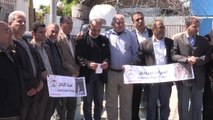 Açlık Grevindeki Filistinli Tutuklulara Destek Gösterisi